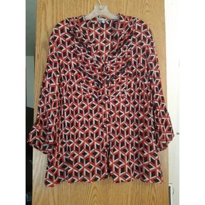 EUC | NY Collection Button-down Blouse